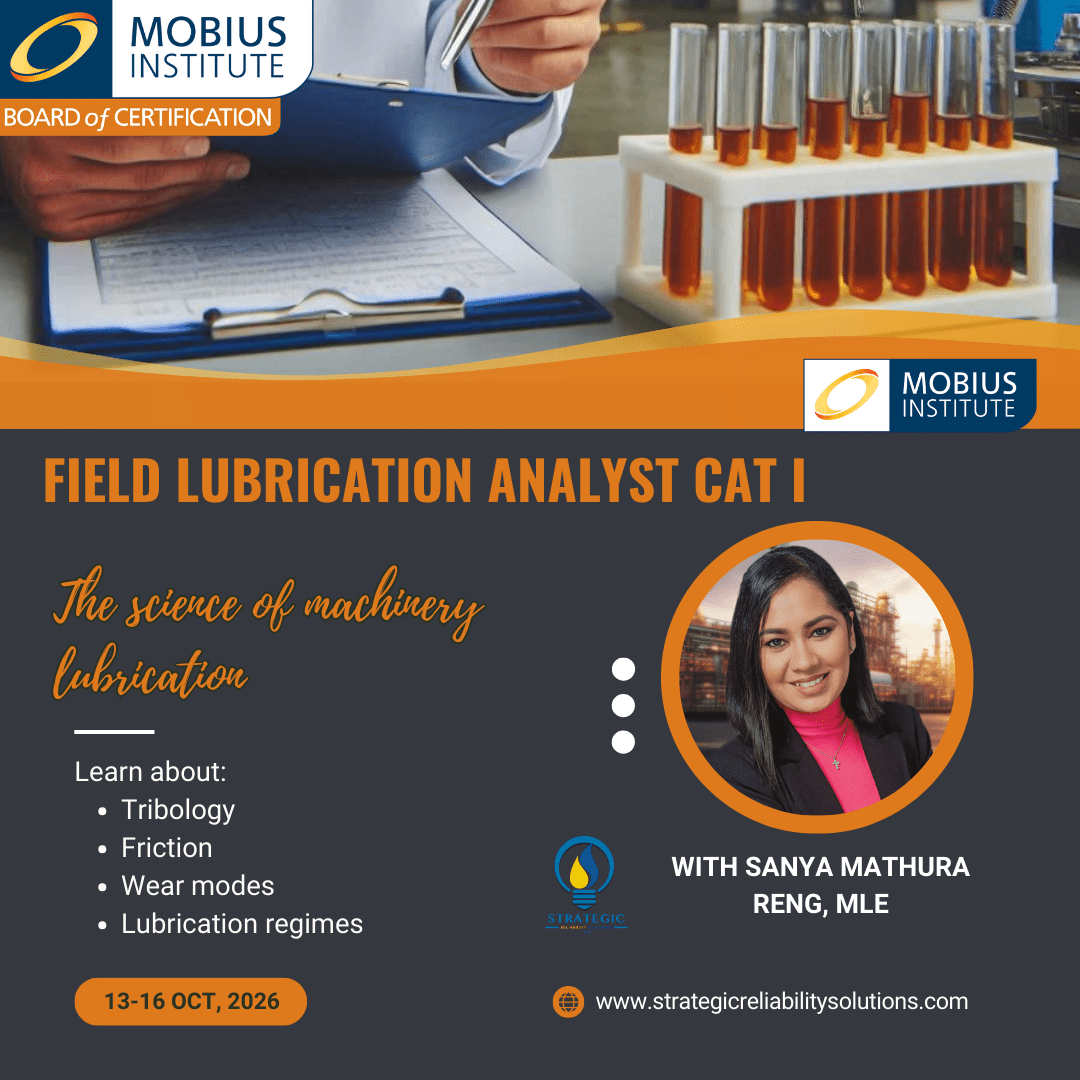 Field Lubrication CAT-I Instructor Led Course